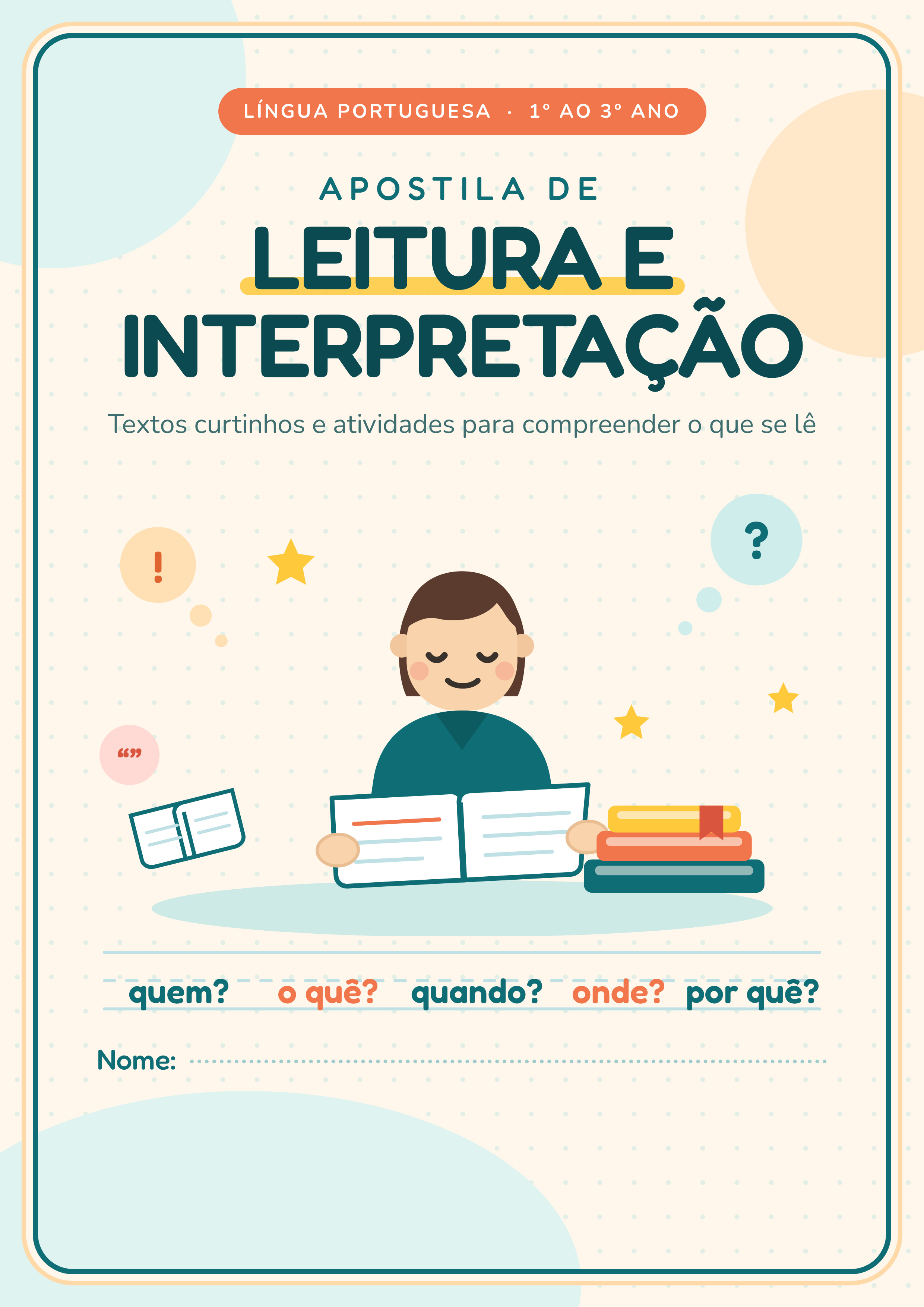 Capa de Leitura e interpretação